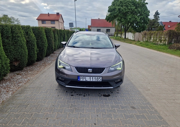 Seat Leon cena 55900 przebieg: 123309, rok produkcji 2015 z Grodzisk Wielkopolski małe 121